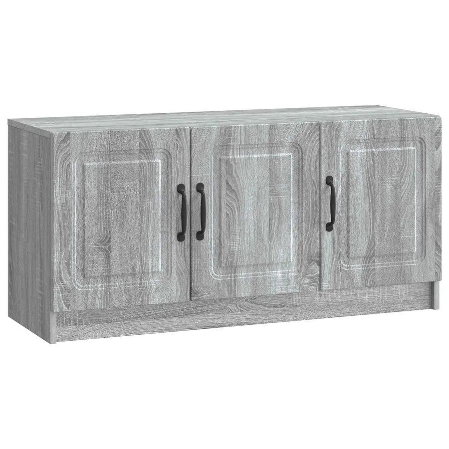 Meuble TV Sonoma gris 99 x 34,5 x 47 cm Bois d'ingénierie - 2