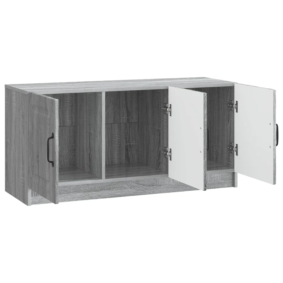 Meuble TV Sonoma gris 99 x 34,5 x 47 cm Bois d'ingénierie - 5