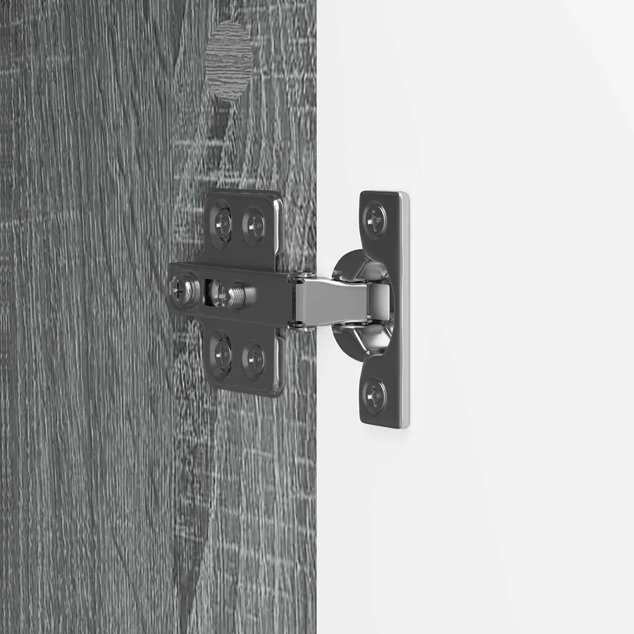 Meuble TV Sonoma gris 99 x 34,5 x 47 cm Bois d'ingénierie - 9