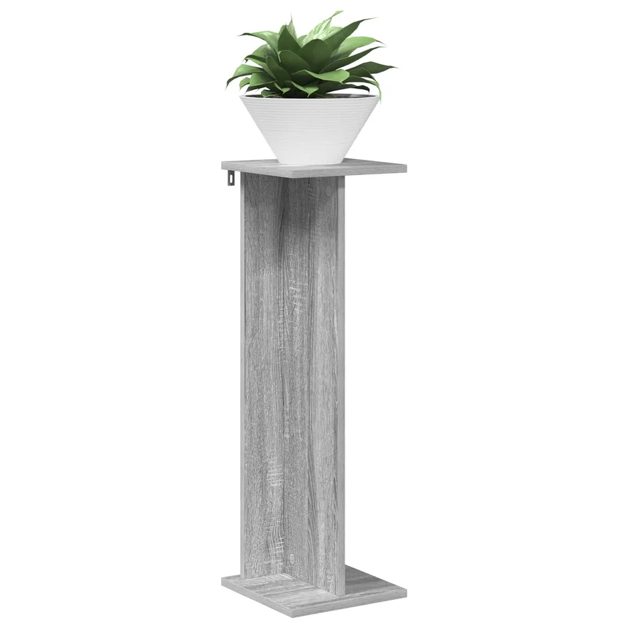 Support de Plante 2 pc Gris Sonoma 25 x 25,5 x 80,5 cm - 3