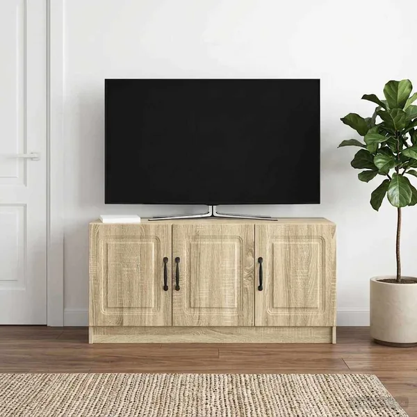 Meuble TV Chêne Sonoma 99 x 34,5 x 47 cm Bois d'ingénierie