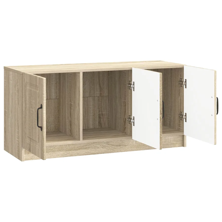 Meuble TV Chêne Sonoma 99 x 34,5 x 47 cm Bois d'ingénierie - 5