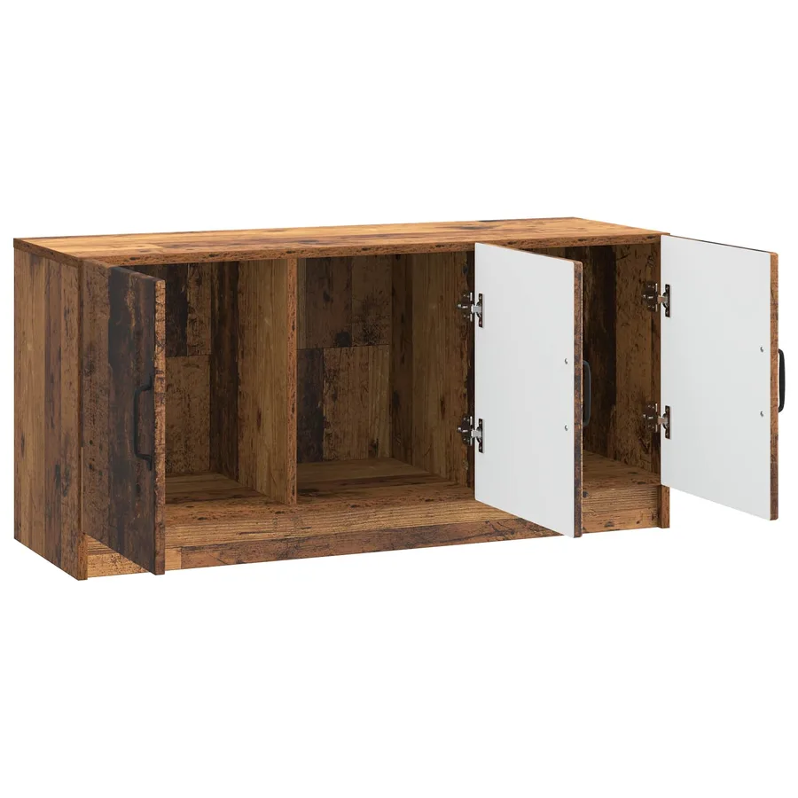 Meuble TV Bois ancien 99 x 34,5 x 47 cm Bois d'ingénierie - 5