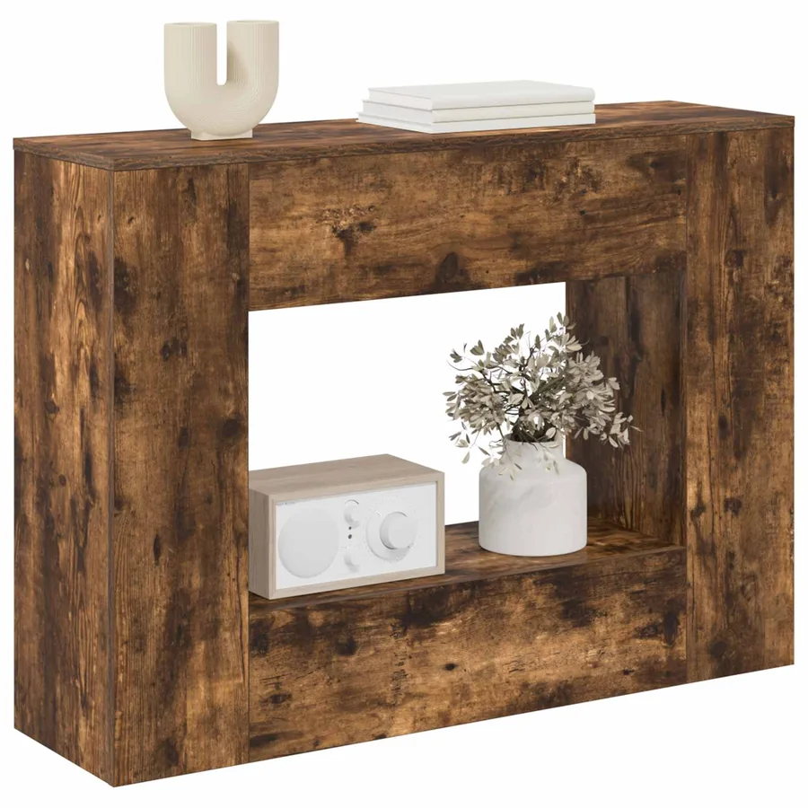 Table console 101 x 29 x 74 cm Marron - 3