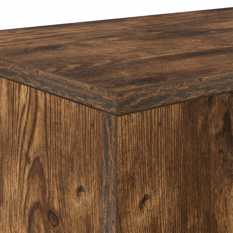 Table console 101 x 29 x 74 cm Marron - 8