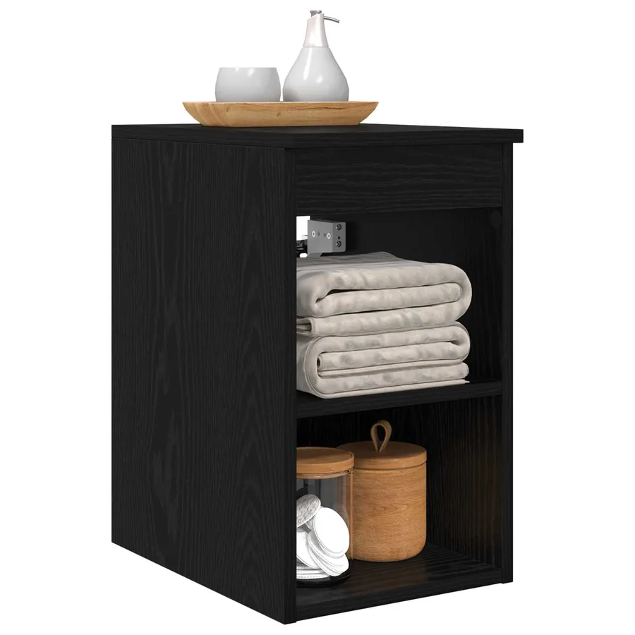 Meuble de Salle de Bain In-between Chêne noir 30 x 41 x 50 cm - 3