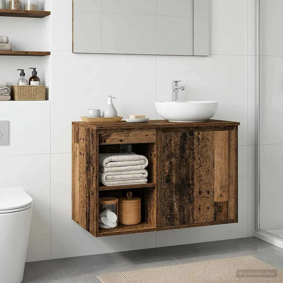 Meuble de Salle de Bain In-between Bois ancien 30 x 41 x 50 cm