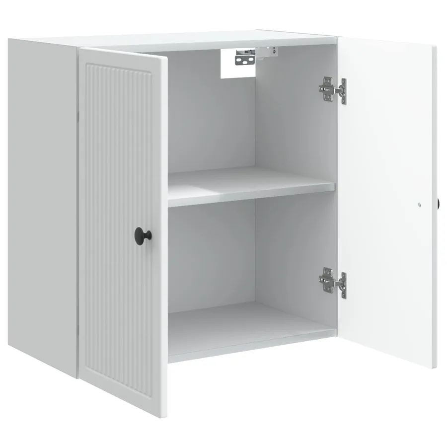 Armoire Murale Blanc 59 x 31 x 60 cm Bois d'ingénierie - 3
