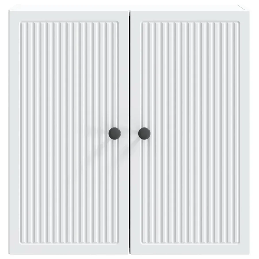 Armoire Murale Blanc 59 x 31 x 60 cm Bois d'ingénierie - 4
