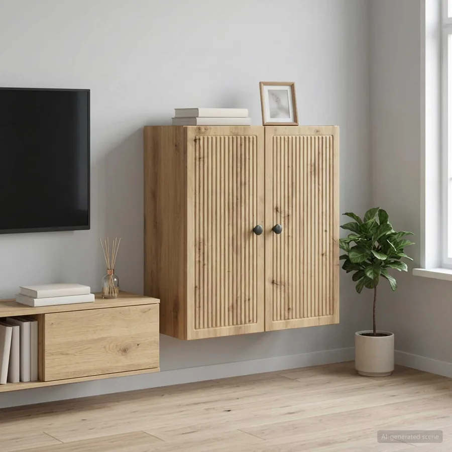Armoire Murale 59 x 31 x 60 cm Bois d'ingénierie