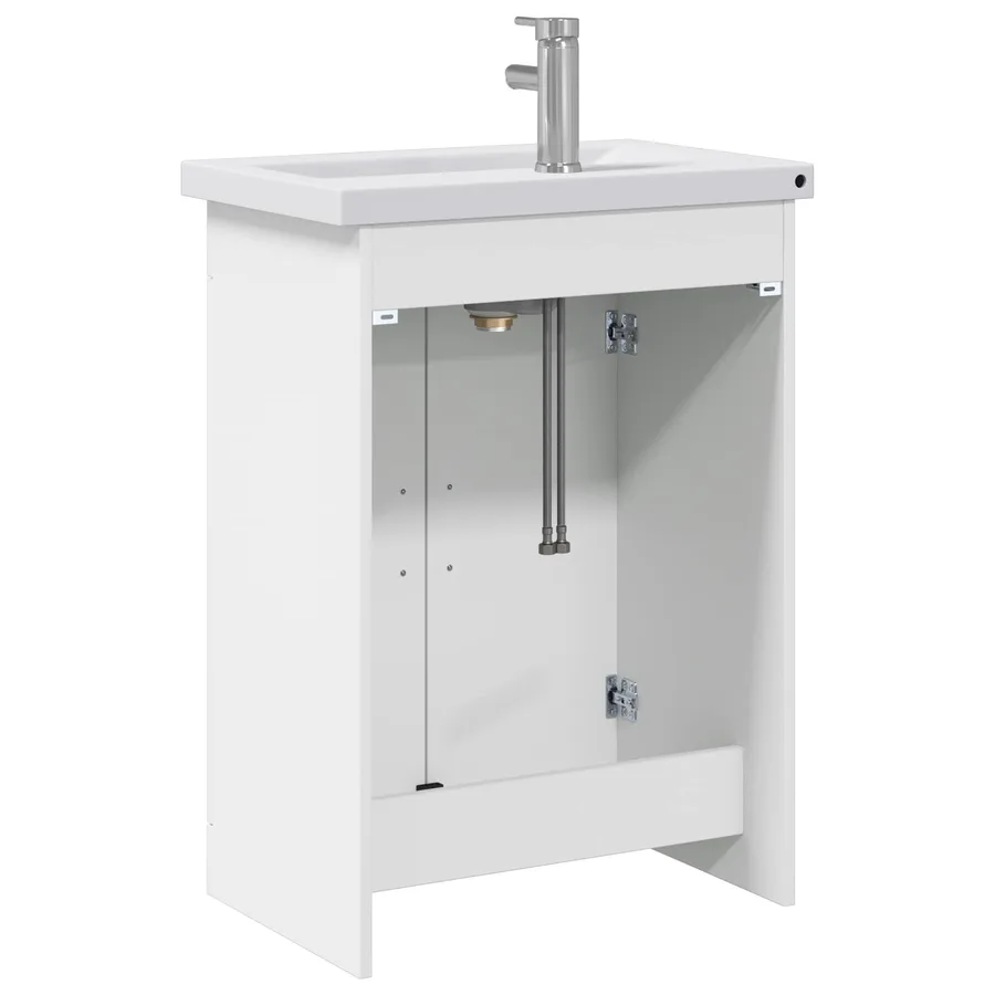 Ensemble de mobilier de salle de bain Blanc 61 x 40 x 84,5 cm - 7