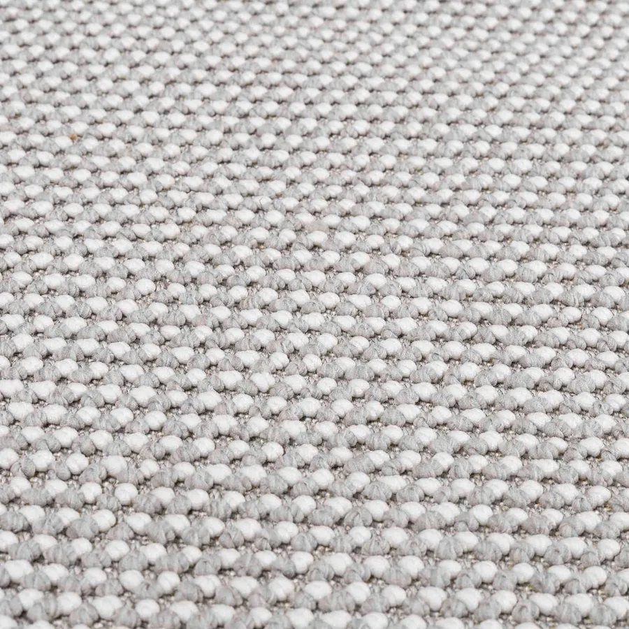 Tapis de surface LUGO Crème et gris 80 x 150 cm Polyester - 7