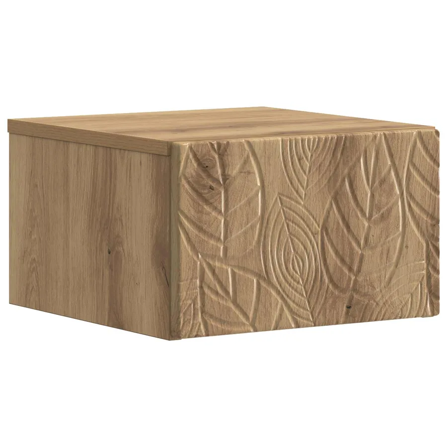 Table d'appoint murale 2 pc Chêne artisanal 34,5 x 33 x 20 cm - 4