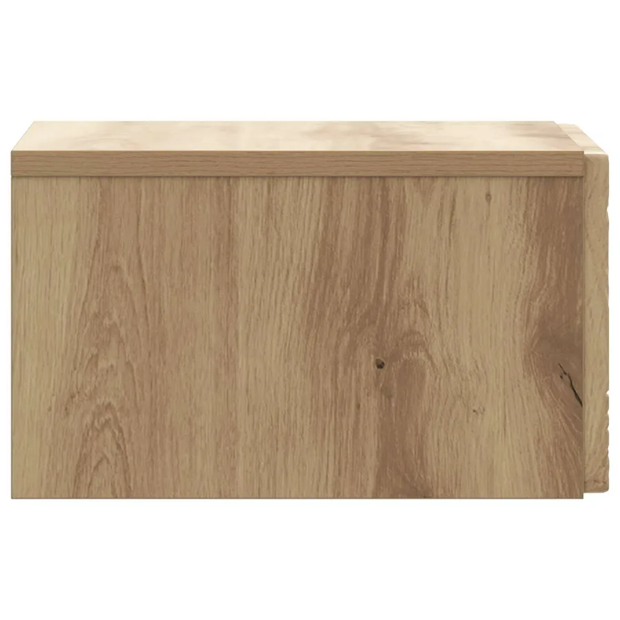 Table d'appoint murale 2 pc Chêne artisanal 34,5 x 33 x 20 cm - 7