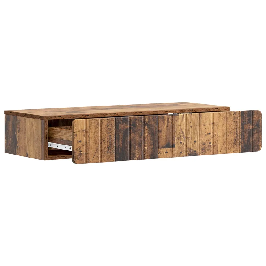 Table d'appoint murale Bois ancien 87,5 x 34,5 x 17 cm - 4