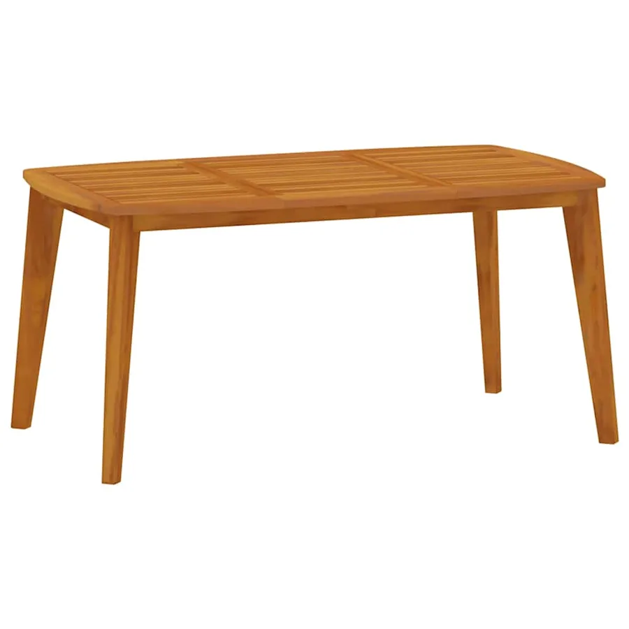 Ensemble à manger de jardin 5 pcs Bois d'acacia solide - 4