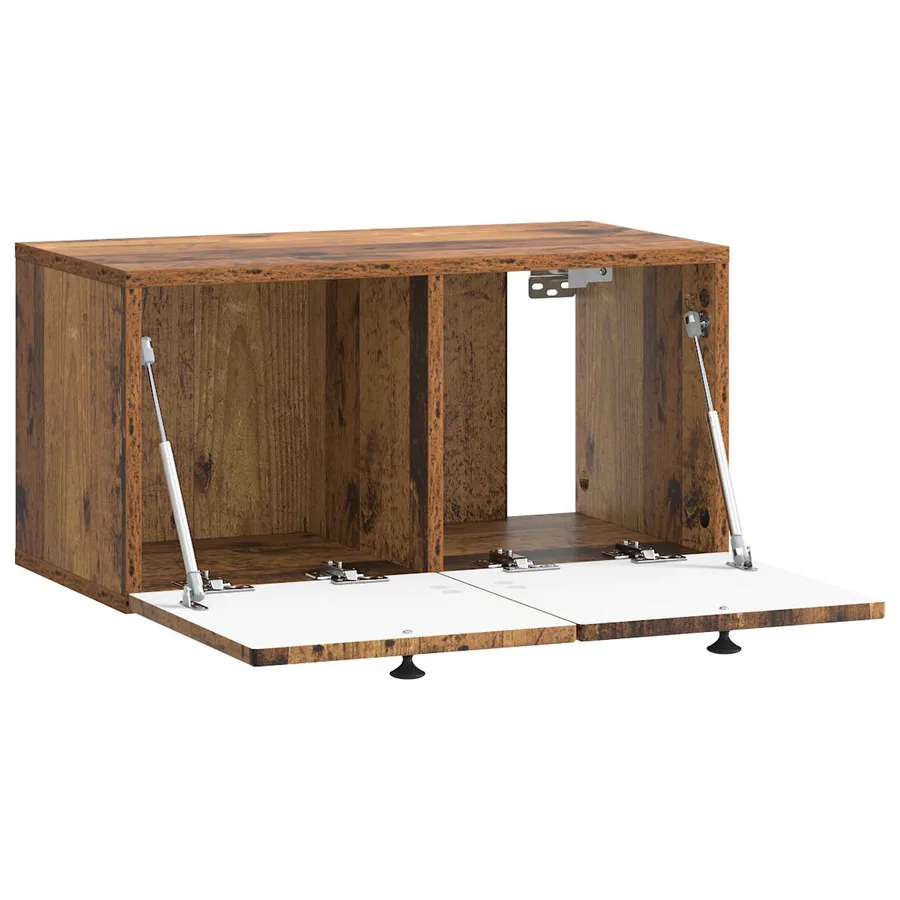Meuble TV mural Bois ancien 59,5 x 31 x 30 cm Bois d'ingénierie - 5