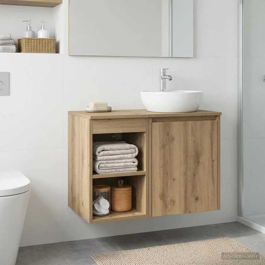 Meuble de Salle de Bain In-between Chêne artisanal