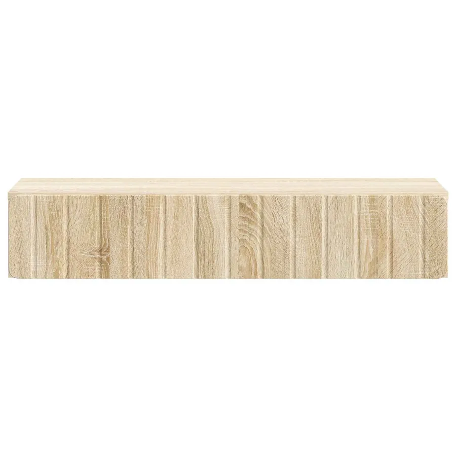 Table d'appoint murale Chêne Sonoma 87,5 x 34,5 x 17 cm - 5
