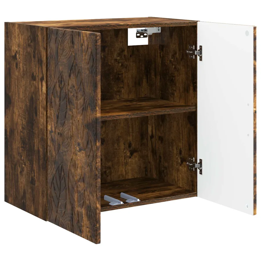 Armoire Murale Chêne fumé 59 x 31 x 60 cm Bois d'ingénierie - 3