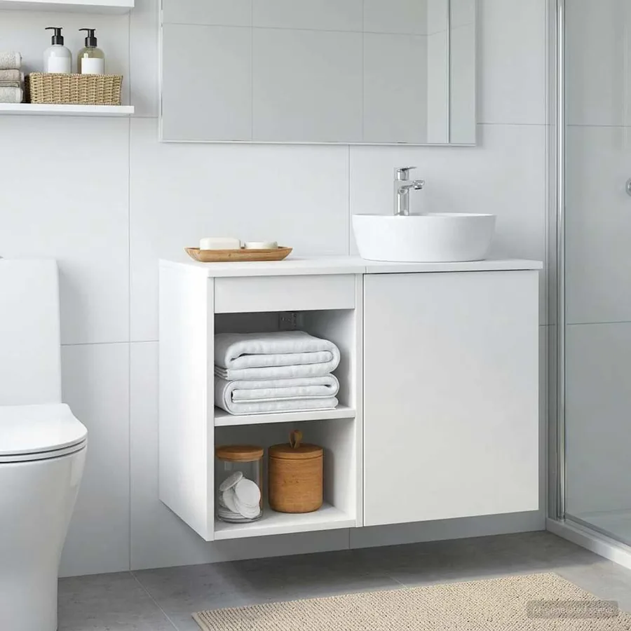 Meuble de Salle de Bain In-between Blanc 30 x 35 x 50 cm