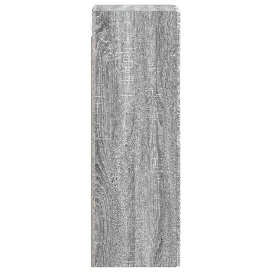 Cabinet de Salle de Bain Mural Sonoma gris 33 x 34,5 x 100 cm - 4