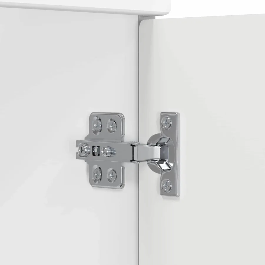 Ensemble de mobilier de salle de bain Blanc brillant - 8