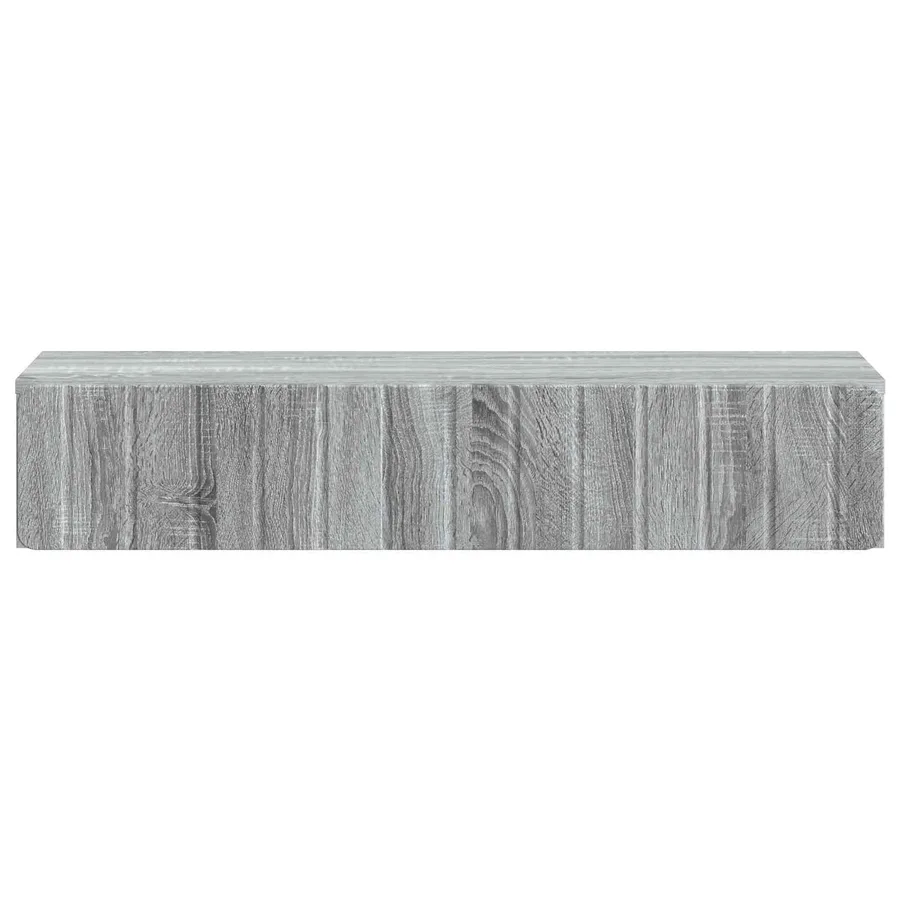 Table d'appoint murale Sonoma gris 87,5 x 34,5 x 17 cm - 5