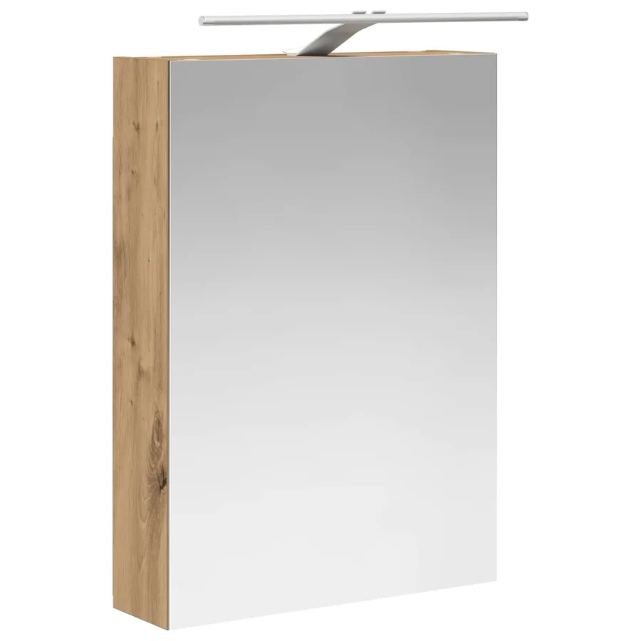Ensemble d'armoire de salle de bain 5 pc Chêne artisanal - 7