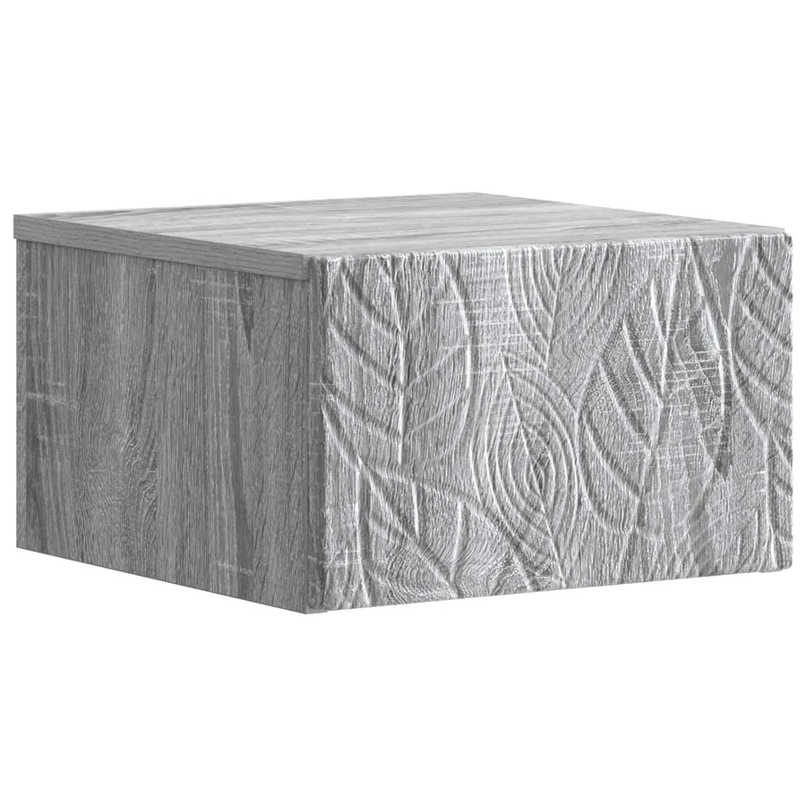 Table d'appoint murale 2 pcs Sonoma gris 34,5 x 33 x 20 cm - 4