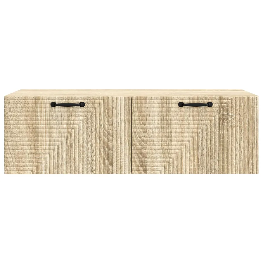 Meuble TV mural Chêne Sonoma 98 x 41 x 30 cm Bois d'ingénierie - 6