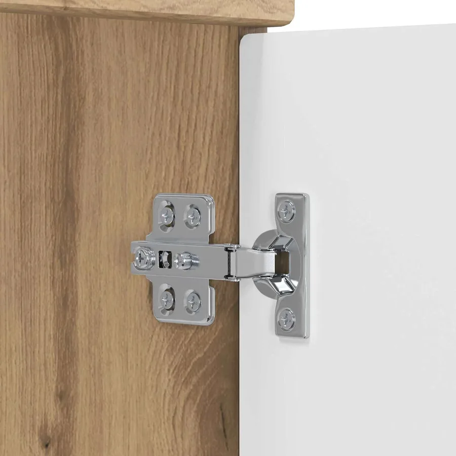 Ensemble de mobilier de salle de bain Chêne artisanal - 10