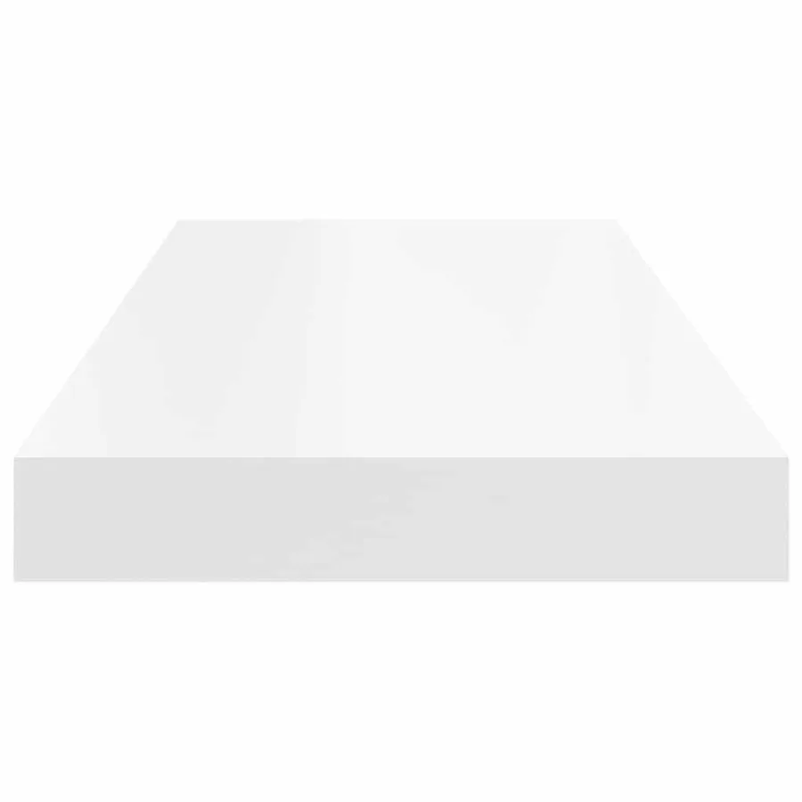 Étagère murale flottante blanc 60x23,5x3,8 cm MDF - 7