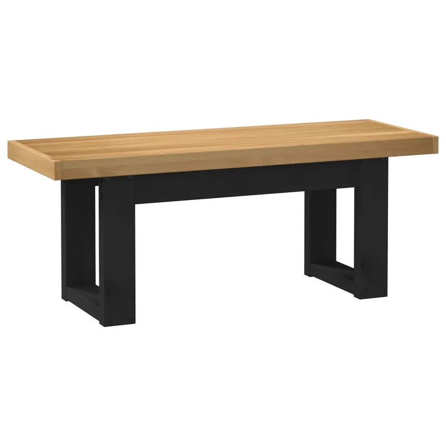 Banc de salle à manger NOAIN 120 x 41 x 45 cm Pin massif - 2