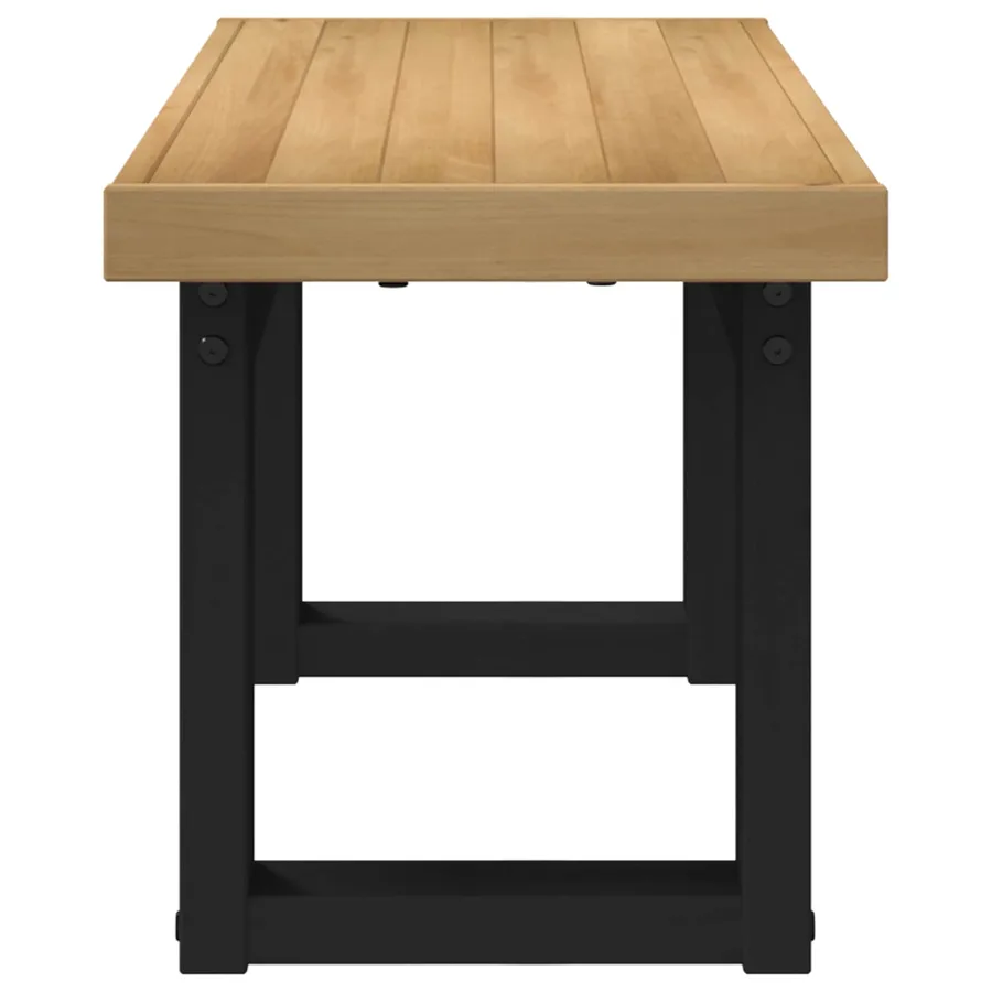 Banc de salle à manger NOAIN 120 x 41 x 45 cm Pin massif - 4