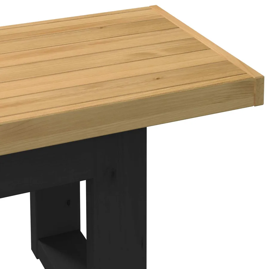 Banc de salle à manger NOAIN 120 x 41 x 45 cm Pin massif - 7