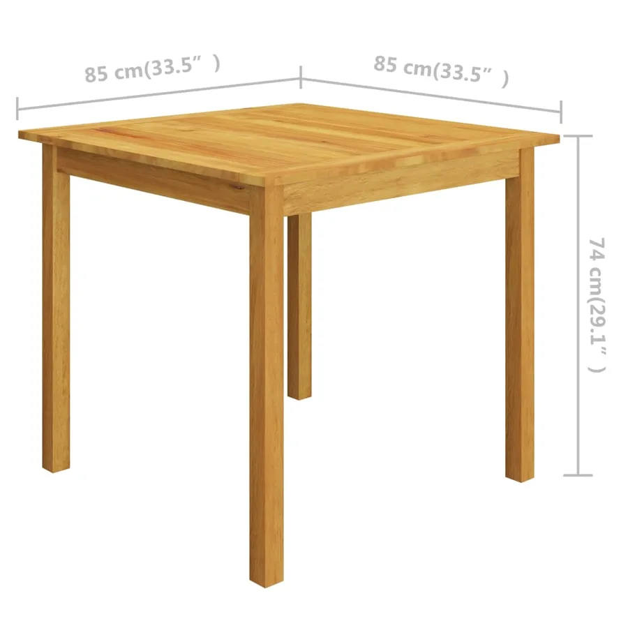 Ensemble à manger de jardin 3 pcs Gris foncé - 12