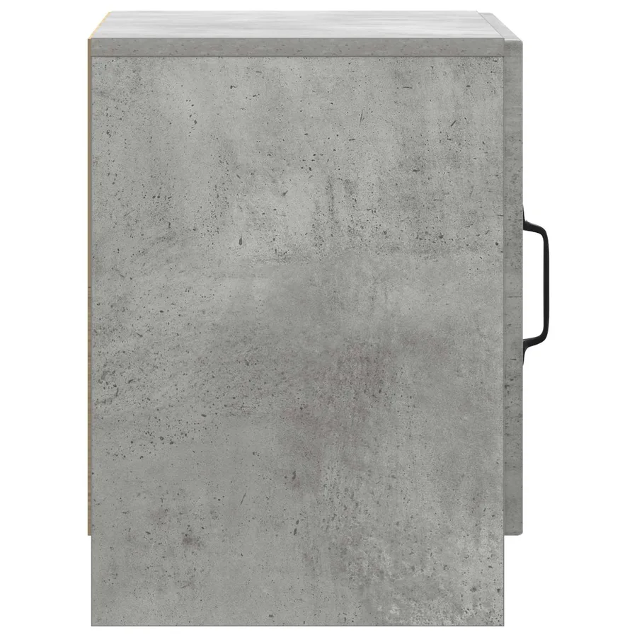 Cabinet de chevet Gris béton 43 x 34,5 x 47 cm - 6