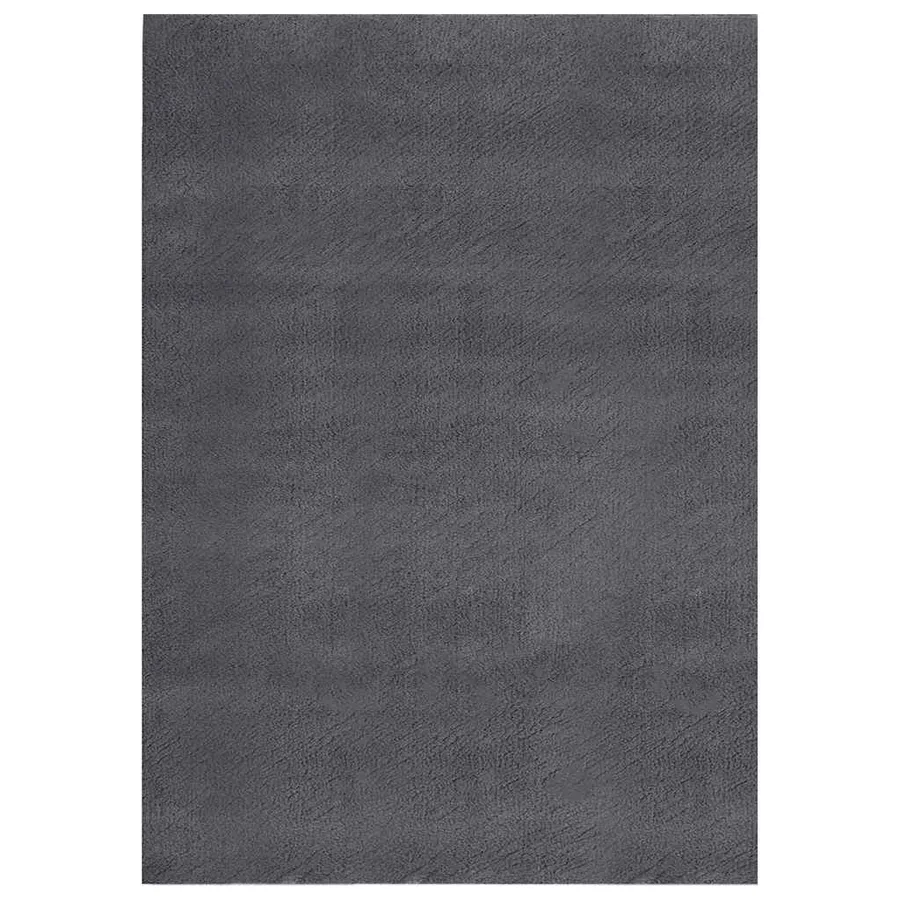 Tapis shaggy doux lavable 160x230 cm Antidérapant Anthracite - 2