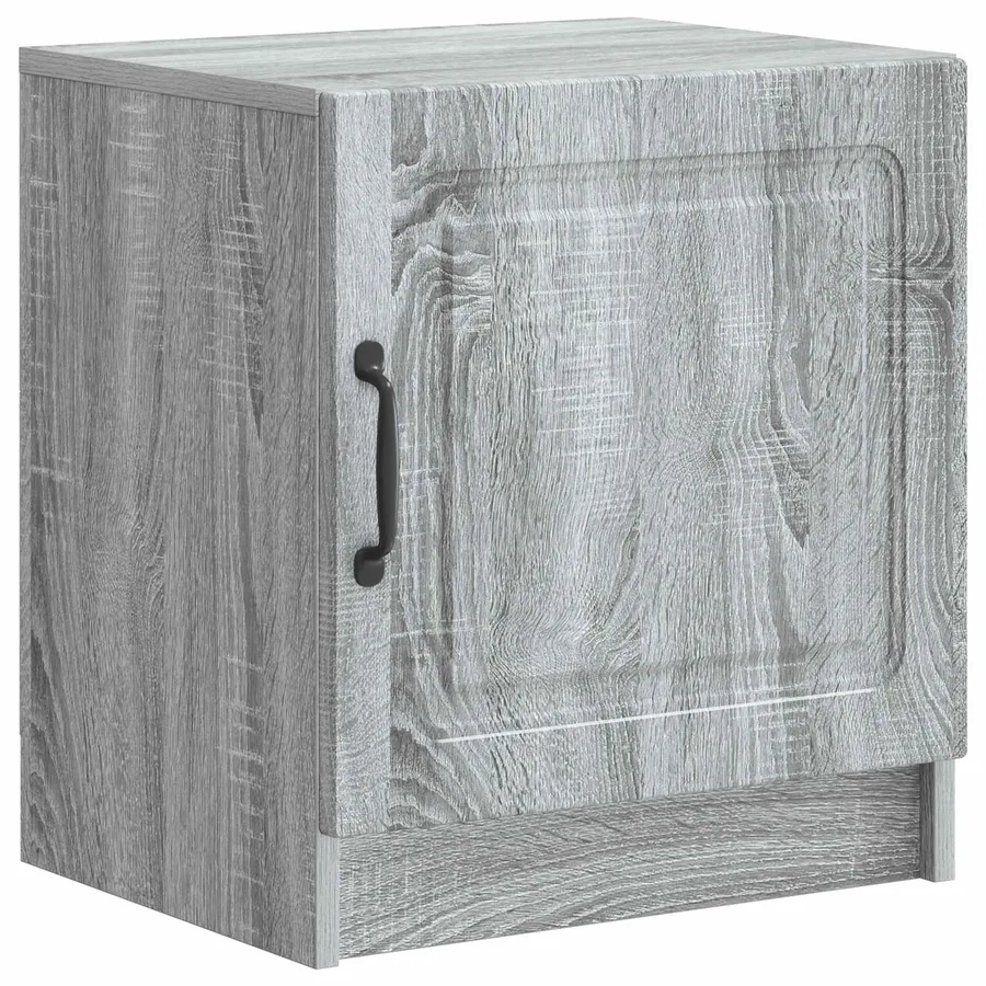 Cabinet de chevet 2 pcs Sonoma gris 43 x 34,5 x 47 cm - 5
