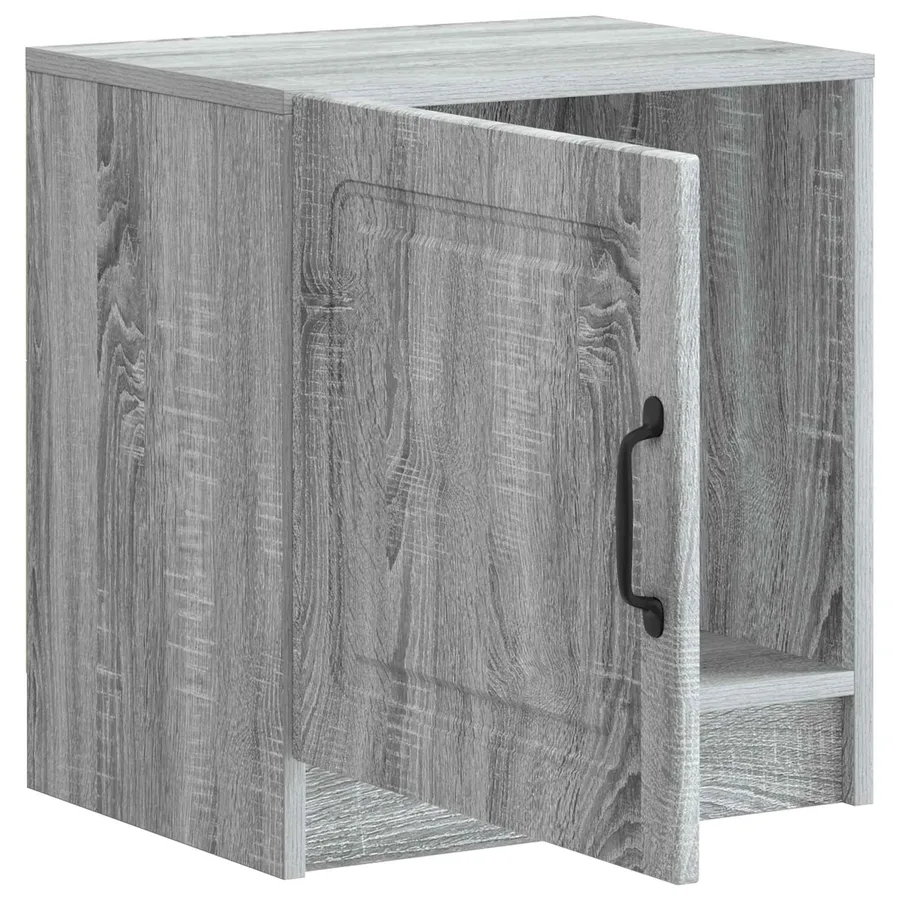 Cabinet de chevet 2 pcs Sonoma gris 43 x 34,5 x 47 cm - 6