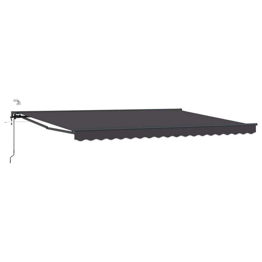 Auvent rétractable électrique Anthracite 4 x 2 m - 2