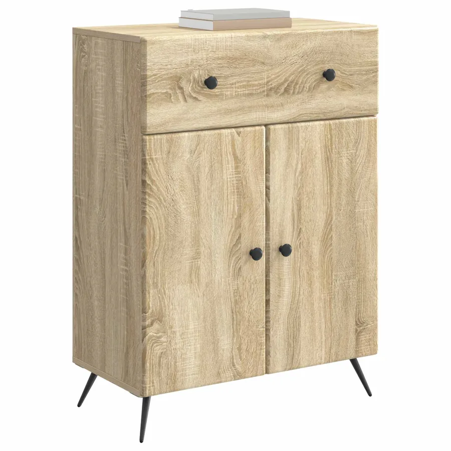Buffet Chêne Sonoma 66 x 34,5 x 90 cm Bois d'ingénierie - 3