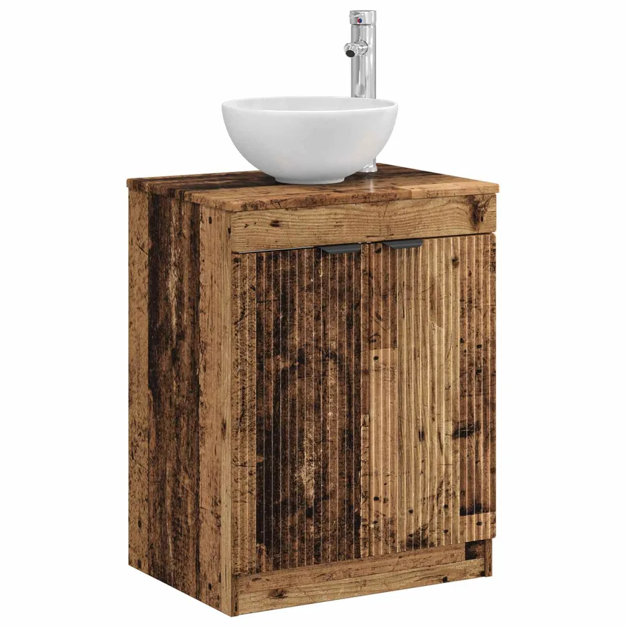 Armoire de salle de bain Bois ancien 54 x 41 x 70 cm - 3