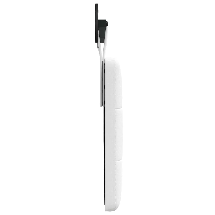 Tête de lit suspendue Blanc Tissu - 6