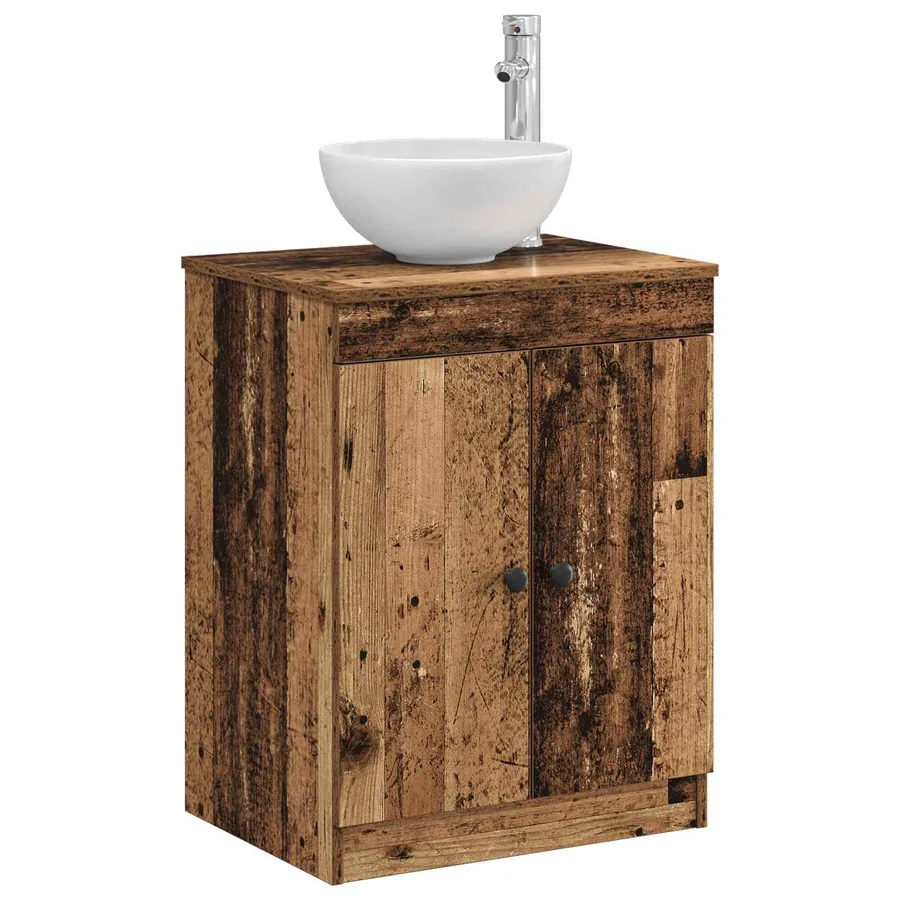 Armoire de salle de bain Bois ancien 54 x 41 x 70 cm - 3