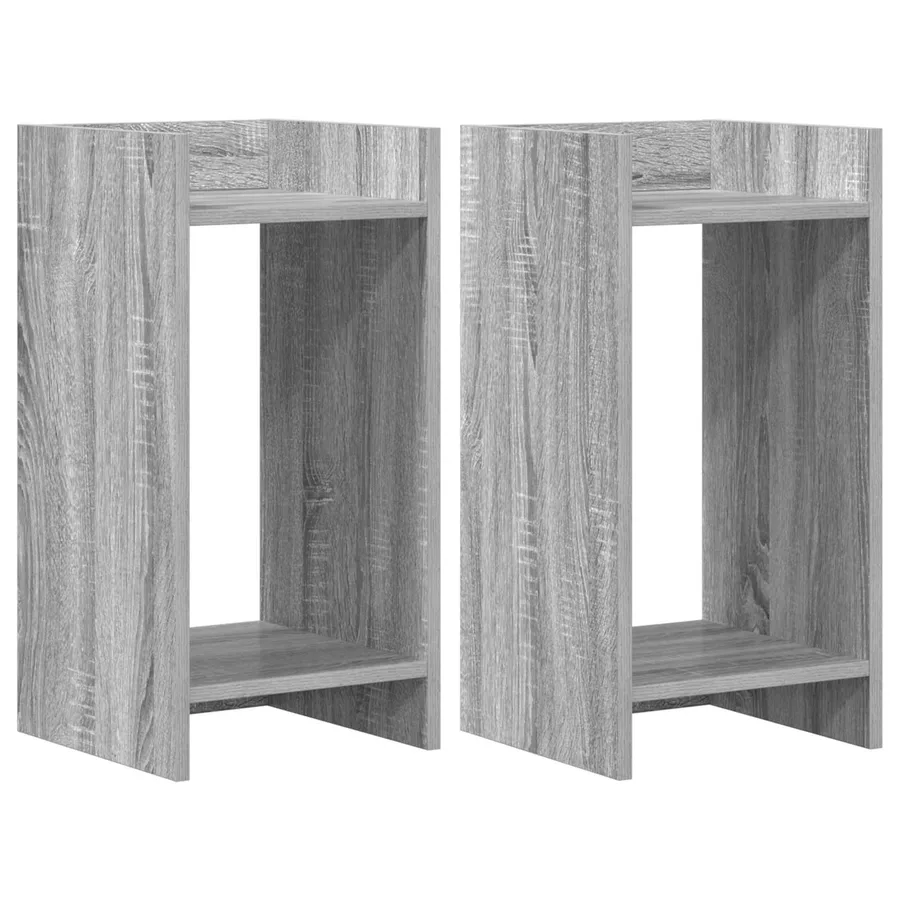 Support de Plante 2 pc Gris Sonoma 30 x 30 x 60 cm - 2