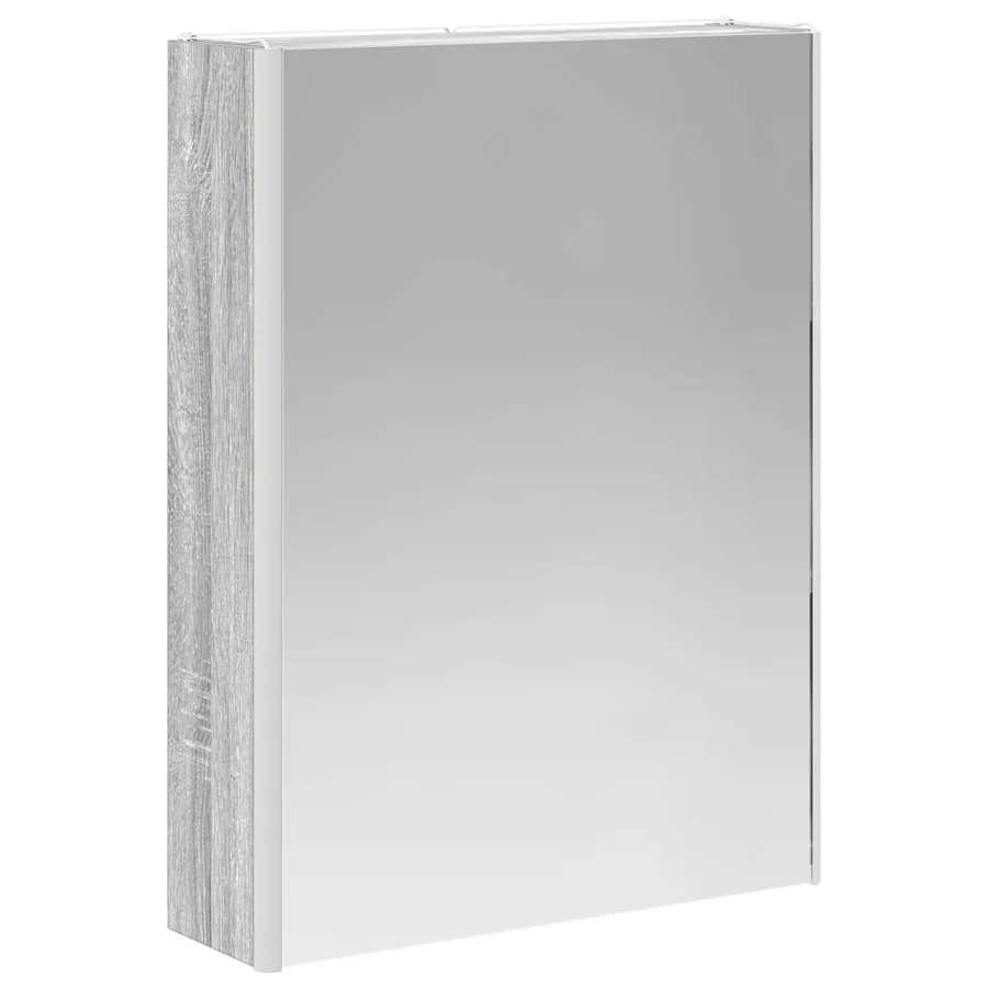 Ensemble d'armoire de salle de bain 5 pcs Sonoma gris - 7