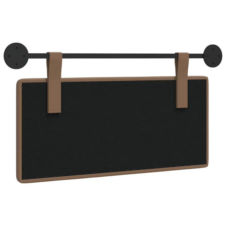 Tête de lit suspendue Cappuccino Simili cuir - 7