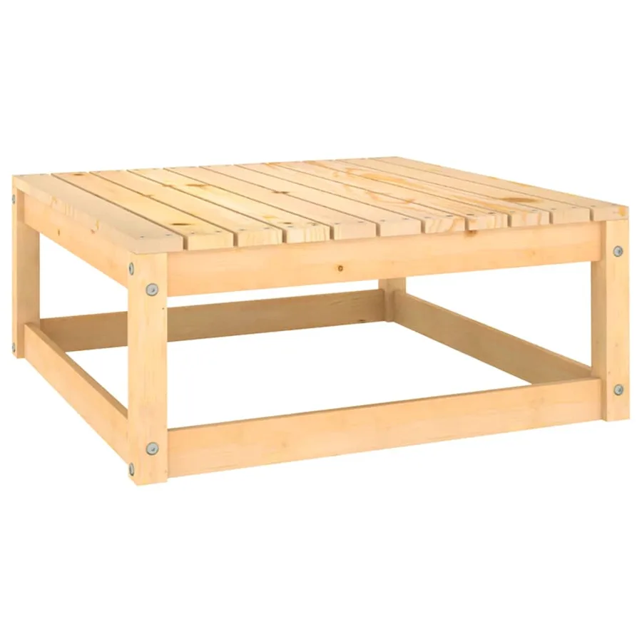 Salon de jardin 2 pcs avec coussins Bois de pin massif - 7